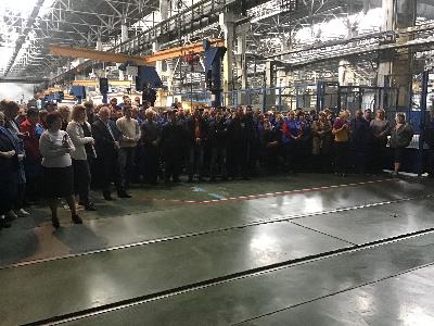 День машиностроителя на станкозаводе «Саста»